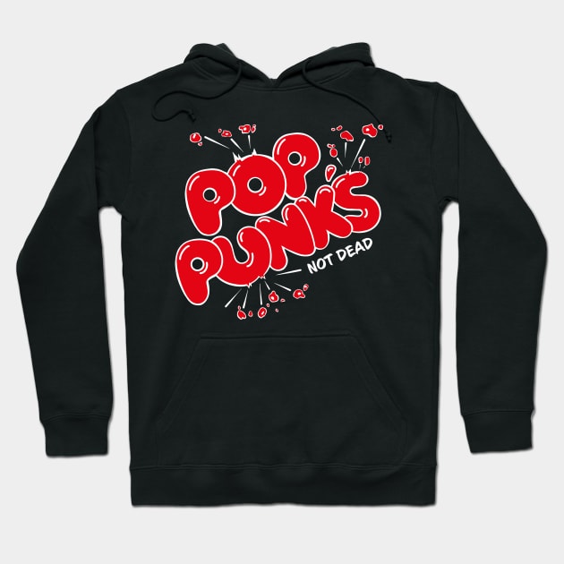 Pop Punk's Not Dead Hoodie by JosephSheltonArt